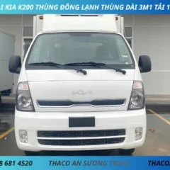 1000004034 XE TẢI KIA K200 THÙNG ĐÔNG LẠNH DÀI 3M1 TẢI TRỌNG 1490KG