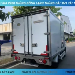 1000004037 XE TẢI KIA K200 THÙNG ĐÔNG LẠNH DÀI 3M1 TẢI TRỌNG 1490KG