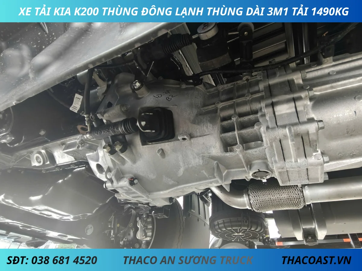 HỘP SỐ KIA K200 THÙNG ĐÔNG LẠNH
