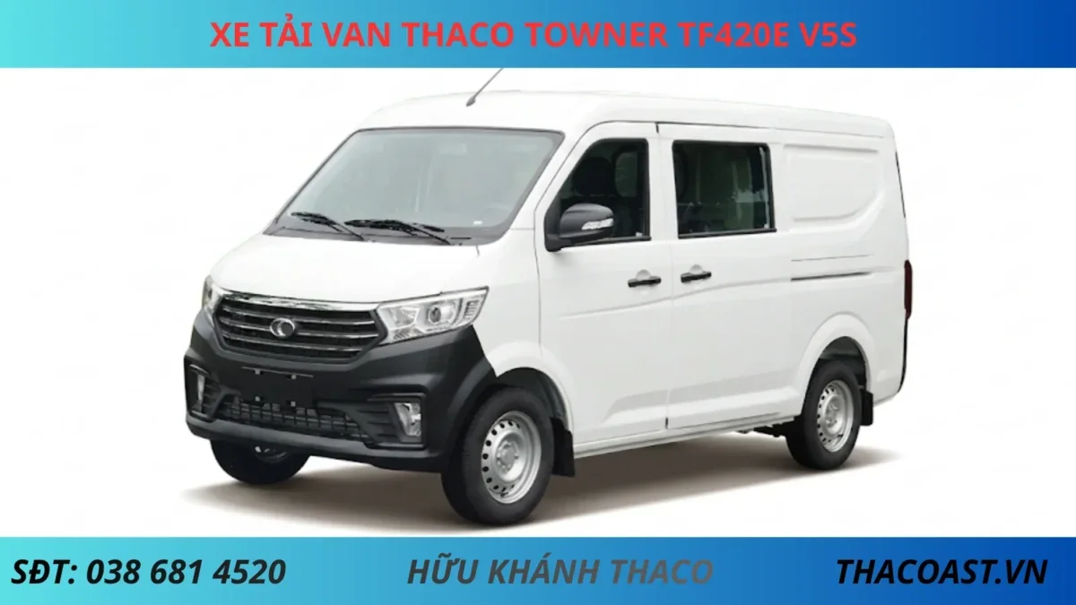 TẢI VAN TF420E 5 CHỖ SỐ SÀN THÙNG DÀI 1M4 TẢI TRỌNG 945KG