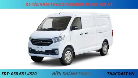 XE-VAN-TF450-SO-TU-DONG XE VAN TF450 SỐ TỰ ĐỘNG THÙNG DÀI 2M6 TẢI TRỌNG 945KG 2 CHỖ NGỒI