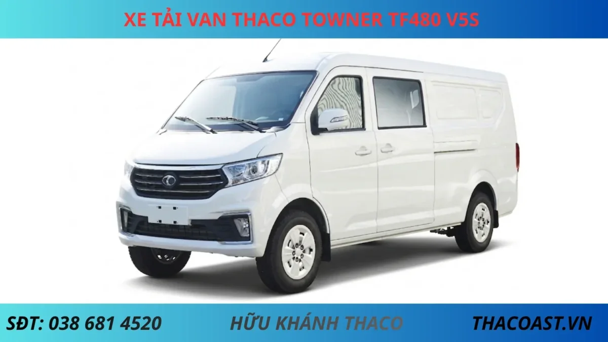 XE VAN 5 CHỖ TF480 THÙNG DÀI 1M9 TẢI TRỌNG 750KG