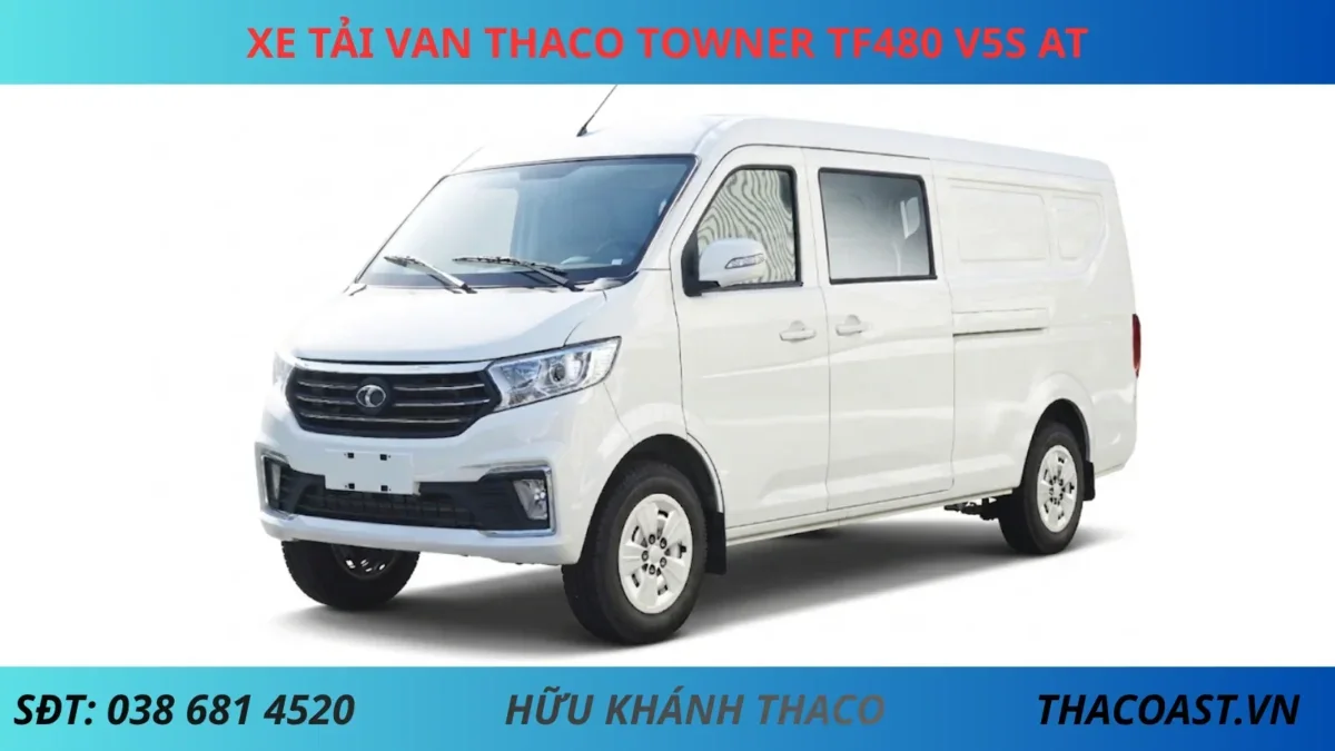 TẢI VAN TF480 5 CHỖ SỐ TỰ ĐỘNG THÙNG DÀI 1M9 TẢI TRỌNG 945KG