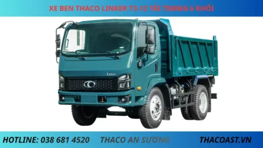 ẢNH NỀN THACO LINKER BEN T3-12 ảnh nền XE BEN THACO LINKER T3-12 TẢI TRỌNG 7.5 TẤN THỂ TÍCH THÙNG 6 KHỐI