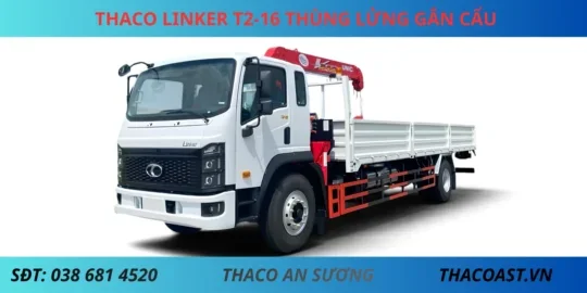 ẢNH NỀN THACO LINKER T2-16 THÙNG LỬNG GẮN CẨU UNIC URV343