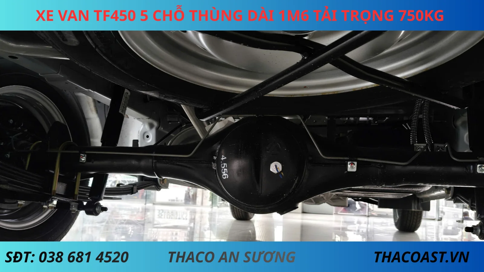 Cầu sau Xe Van số sàn 5 chỗ TF450/ T0-2.6
