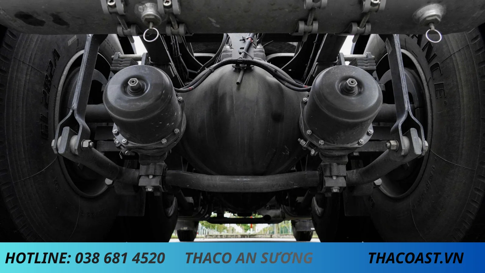 CẦU SAU XE ĐẦU KÉO SINOTRUK T7H CẦU 1 CẤP
