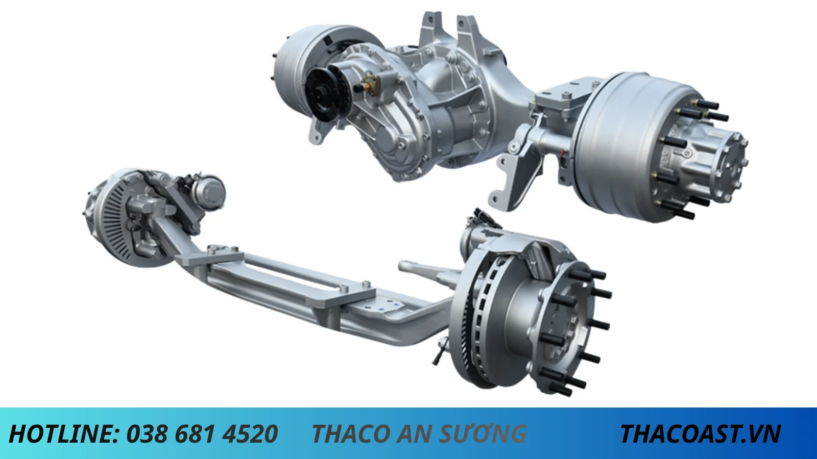 hệ thống treo xe đầu kéo sinotruk t7h cầu 2 cấp