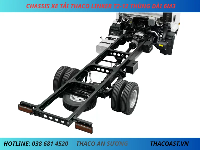CHASSIS XE TẢI 8 TẤN THACO LINKER T2-12