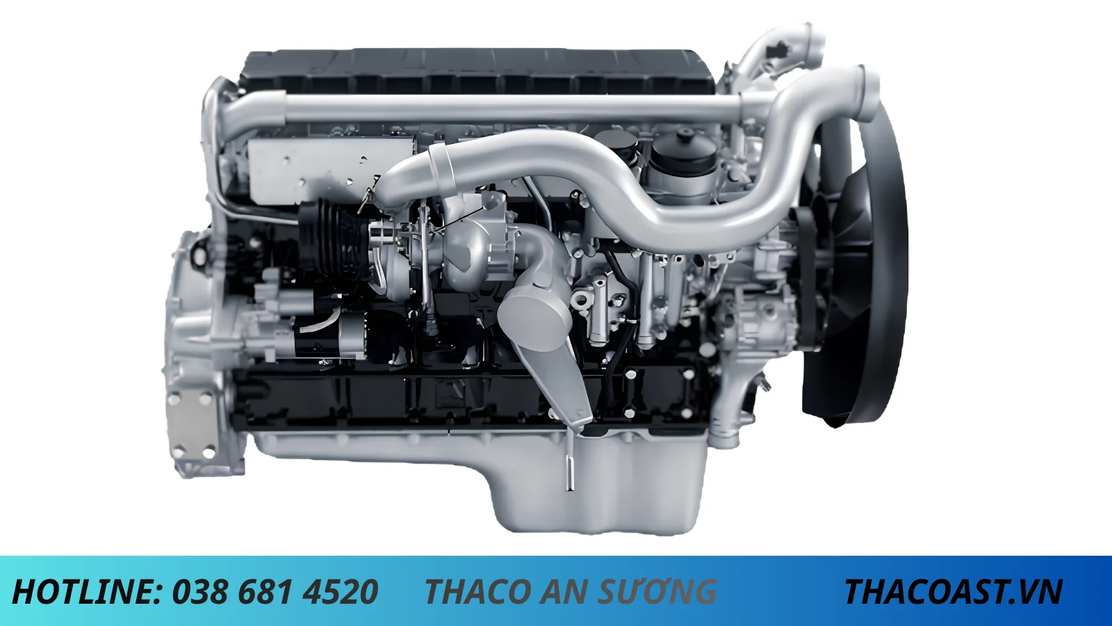 Động cơ xe đầu kéo sinotruk t7h cầu 2 cấp