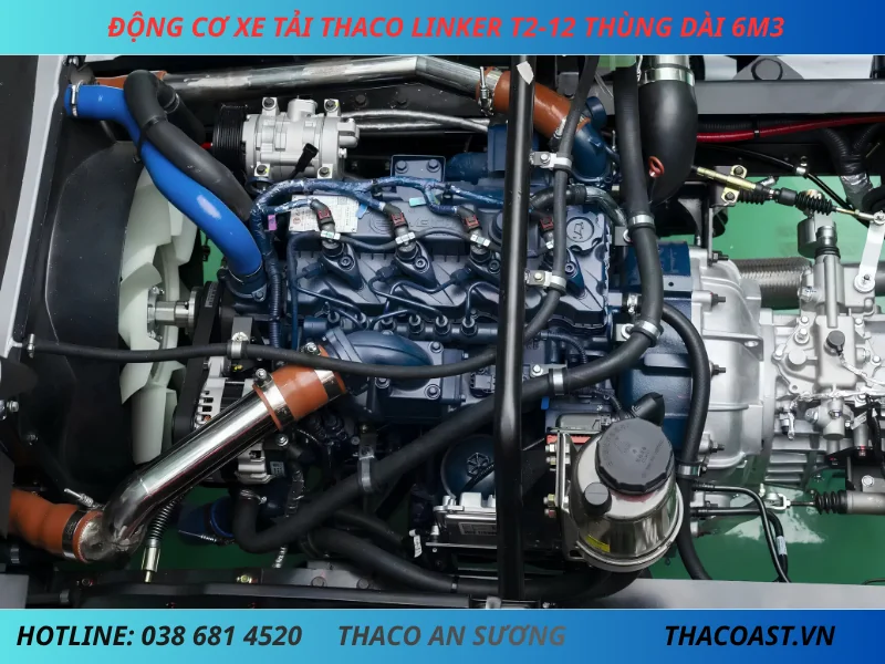 ĐỘNG CƠ XE TẢI 8 TẤN THACO LINKER T2-12