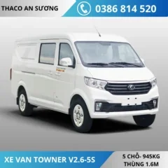 XE VAN TF450 5 CHỖ SỐ SÀN THÙNG DÀI 1M6 TẢI TRỌNG 945KG