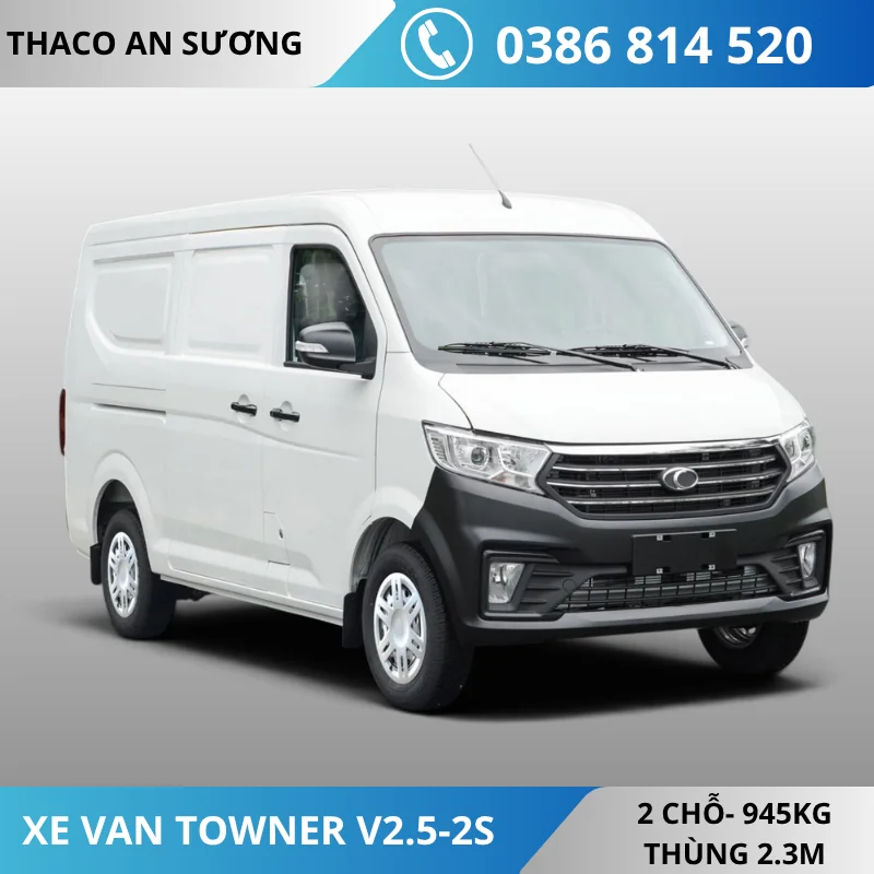 XE VAN TF420E THÙNG DÀI 2M3 TẢI TRỌNG 945KG