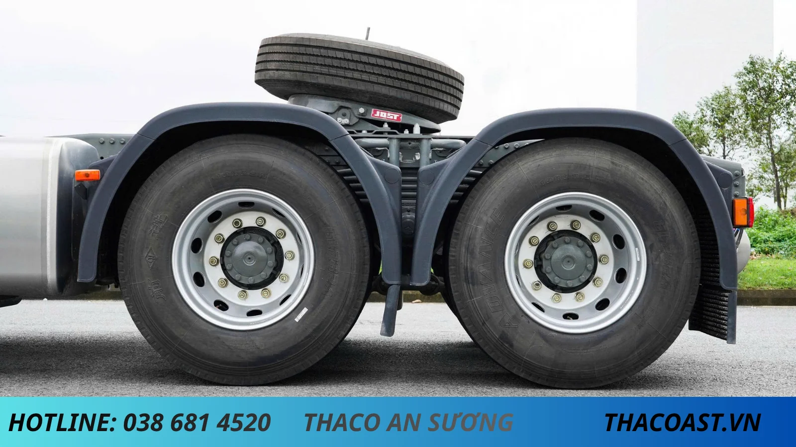 CHASSIS XE ĐẦU KÉO SINOTRUK T7H CẦU 1 CẤP
