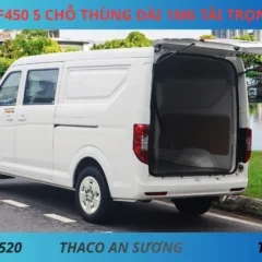 XE VAN TF450 5 CHỖ SỐ SÀN THÙNG DÀI 1M6 TẢI TRỌNG 945KG