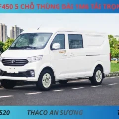 XE VAN TF450 5 CHỖ SỐ SÀN THÙNG DÀI 1M6 TẢI TRỌNG 945KG