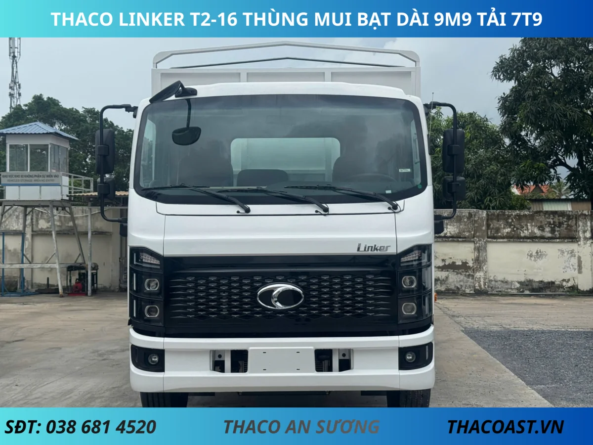 THACO LINKER T2-16 THÙNG MUI BẠT DÀI 9M9 (2) THACO LINKER T2-16 THÙNG MUI BẠT DÀI 9M9