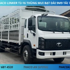 THACO LINKER T2-16 THÙNG MUI BẠT DÀI 9M9 (3) THACO LINKER T2-16 THÙNG MUI BẠT DÀI 9M9