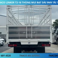 THACO LINKER T2-16 THÙNG MUI BẠT DÀI 9M9 (4) THACO LINKER T2-16 THÙNG MUI BẠT DÀI 9M9