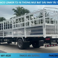 THACO LINKER T2-16 THÙNG MUI BẠT DÀI 9M9 (5) THACO LINKER T2-16 THÙNG MUI BẠT DÀI 9M9
