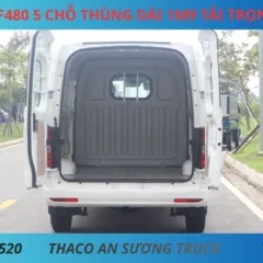 THÙNG XE VAN 480 5 CHỖ AT XE VAN TF480 5 CHỖ SỐ TỰ ĐỘNG THÙNG DÀI 1M9 TẢI TRỌNG 945KG