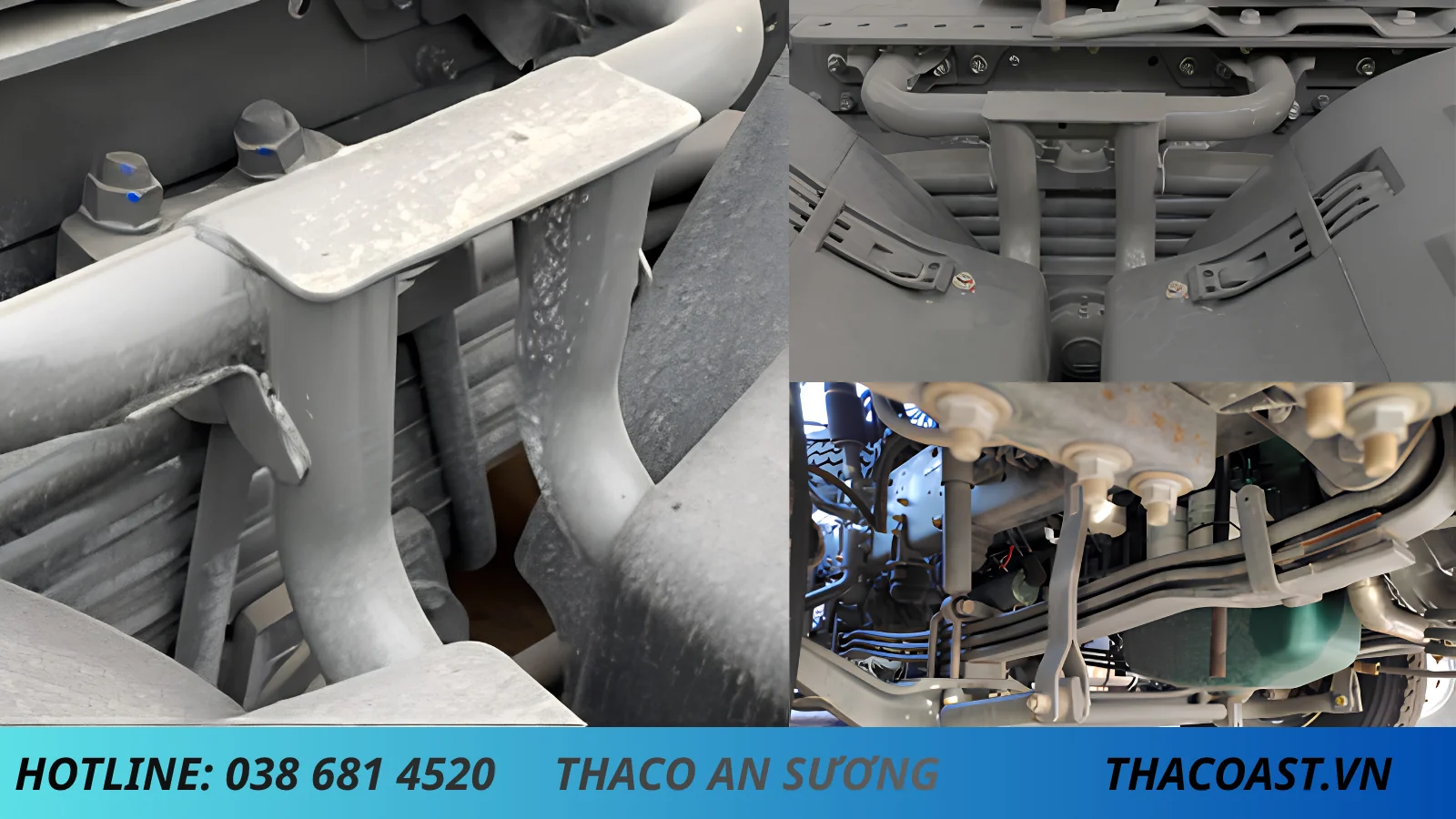 HỆ THỐNG TREO XE ĐẦU KÉO SINOTRUK T7H CẦU 1 CẤP