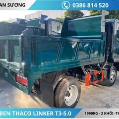 XE BEN THACO LINKER T3-5.0 TẢI TRỌNG 1990KG THỂ TÍCH THÙNG 2 KHỐI