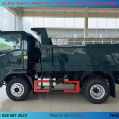 XE BEN THACO LINKER T3-9.0 4 khối (2) XE BEN THACO LINKER T3-9.0 TẢI TRỌNG 4990KG THỂ TÍCH THÙNG 4 KHỐI