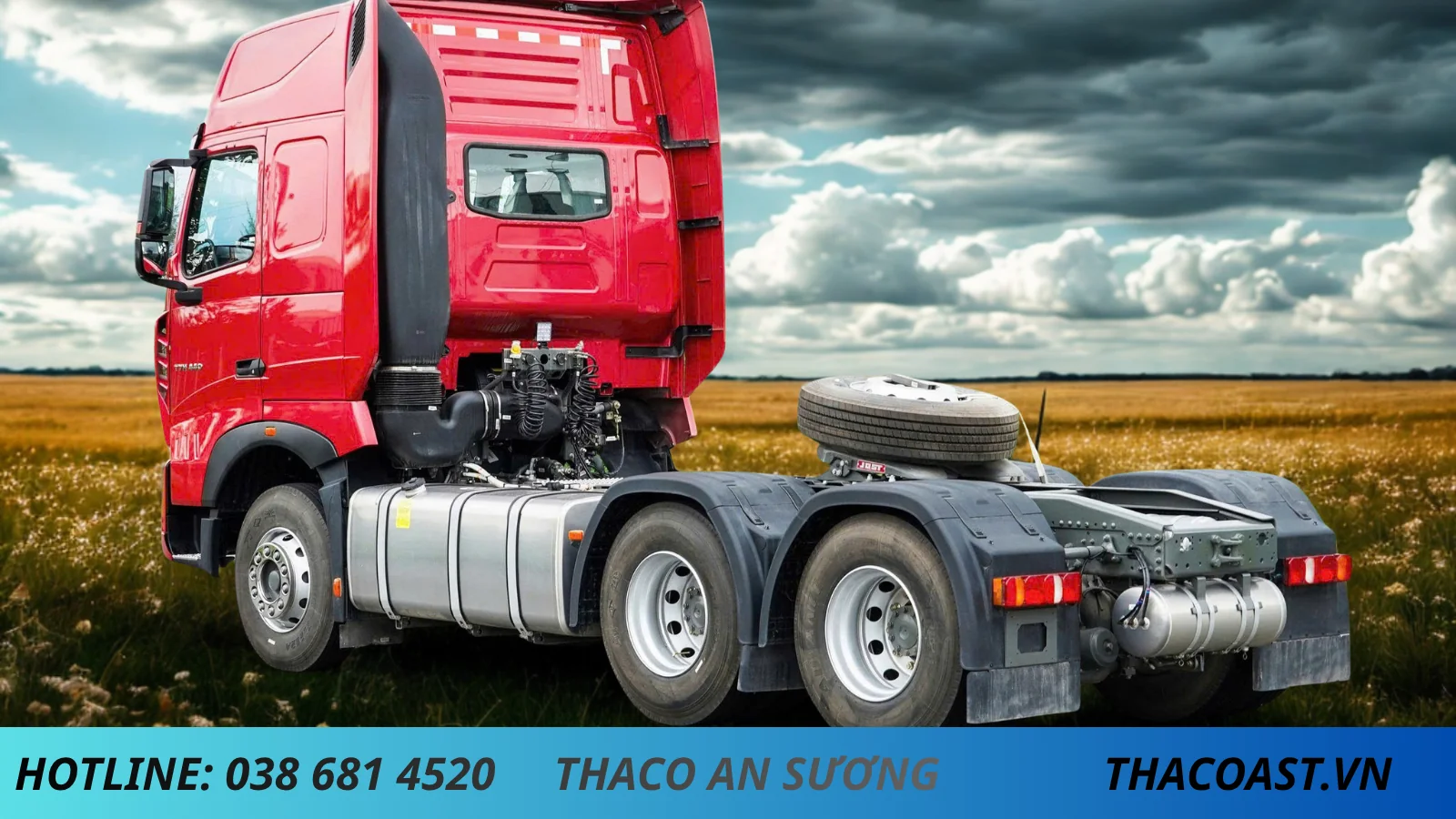 XE ĐẦU KÉO SINOTRUK T7H CẦU 1 CẤP