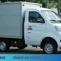 XE TẢI NHẸ THÙNG kín TF220 TẢI 980KG (6) XE TẢI NHẸ 1 TẤN TF220 THÙNG KÍN DÀI 2M3