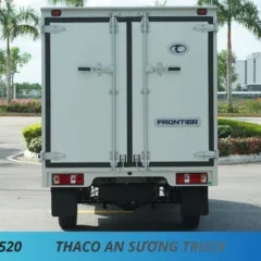 XE TẢI NHẸ THÙNG kín TF220 TẢI 980KG (8) XE TẢI NHẸ 1 TẤN TF220 THÙNG KÍN DÀI 2M3