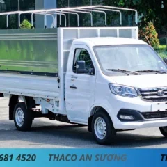 XE TẢI T240 THÙNG DÀI 3m2 TẢI 1280Kg (4) XE TẢI NHẸ 1 TẤN 5 TF240 THÙNG MUI BẠT DÀI 3M25