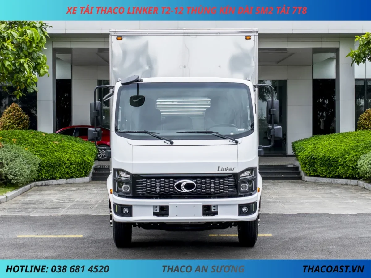 XE TẢI 8 TẤN THACO LINKER T2-12 THÙNG KÍN DÀI 5M2