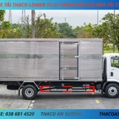 XE TẢI THACO LINKER T2-12 THÙNG KÍN DÀI 6M3 TẢI 7T7 (4) XE TẢI 8 TẤN THACO LINKER T2-12 THÙNG KÍN DÀI 6M3