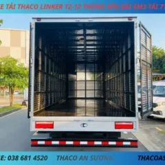 XE TẢI THACO LINKER T2-12 THÙNG KÍN DÀI 6M3 TẢI 7T7 (7) XE TẢI 8 TẤN THACO LINKER T2-12 THÙNG KÍN DÀI 6M3