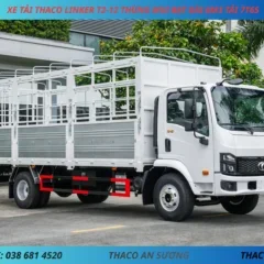 XE TẢI THACO LINKER T2-12 THÙNG MUI BẠT DÀI 6M3 TẢI 7T65 (4) XE TẢI 8 TẤN THACO LINKER T2-12 THÙNG MUI BẠT DÀI 6M3