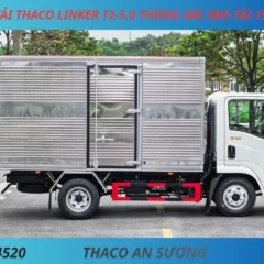 XE TẢI THACO LINKER T2-5.0 THÙNG KÍN DÀI 3M5 TẢI 1990KG (3) XE TẢI 2 TẤN THACO LINKER T2-5.0 THÙNG KÍN DÀI 3M6