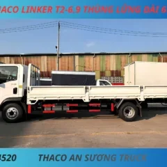 XE TẢI 3 TẤN 5 THACO LINKER T2-6.9 THÙNG LỬNG DÀI 6M3