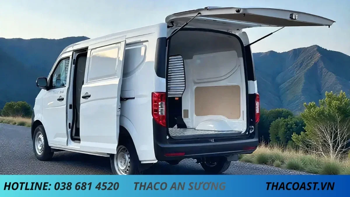 Xe tải van Tf420E (3) Xe van Tf420E thùng dài 2m3 tải 945kg