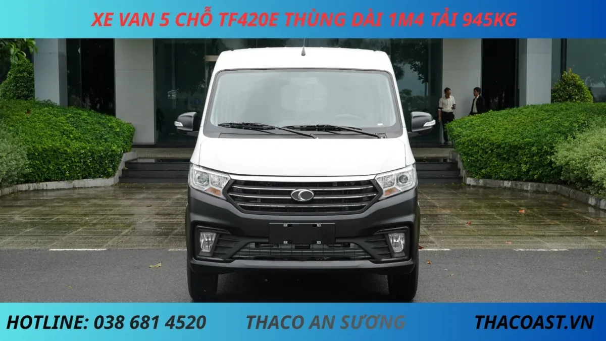 Xe tải van Tf420E5S (2) Xe tải van Tf420E5S thùng dài 1m4