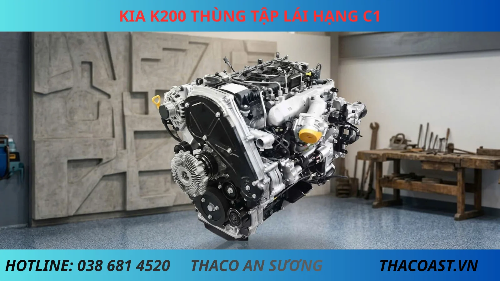 Động cơ dầu huyndai d4cb