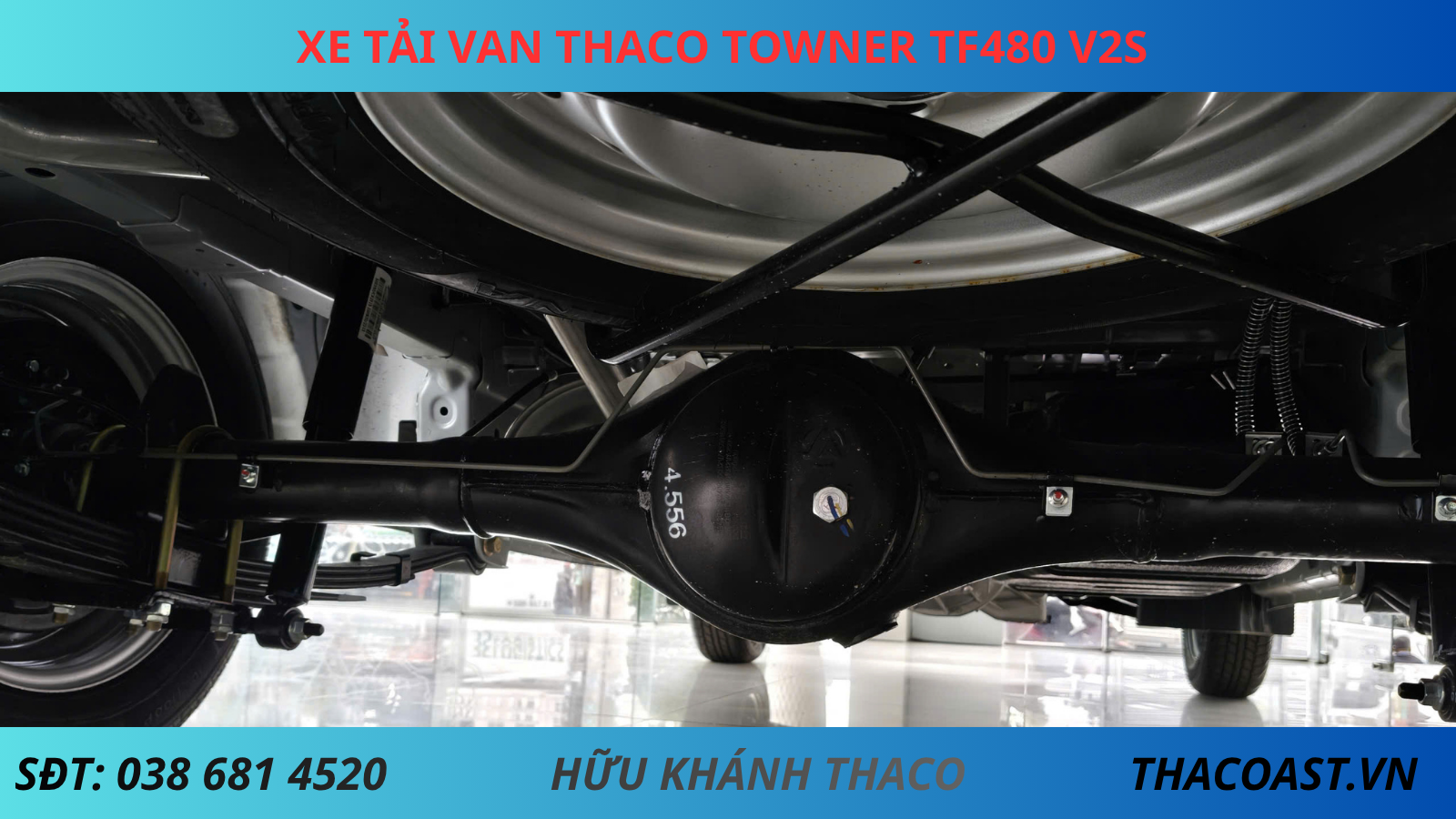 TF480 2 chỗ số sàn tải trọng ~950kg, khoang hàng lớn 5m3, động cơ 1.6L mạnh mẽ. Xe phù hợp giao hàng, logistics, chạy nội đô linh hoạt – liên hệ ngay để nhận giá tốt!