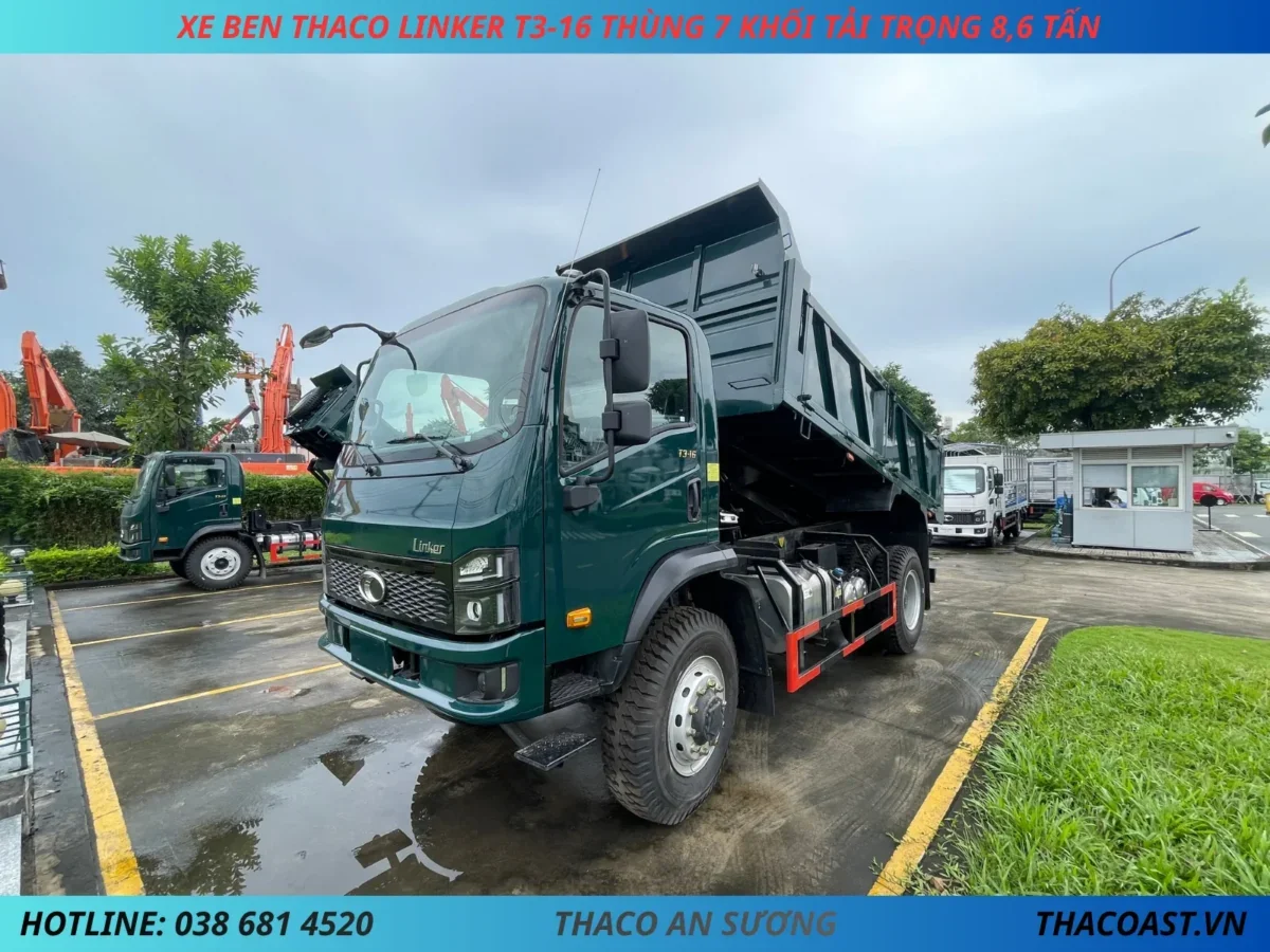 nội thất XE BEN THACO LINKER T3-16 (7) XE BEN THACO LINKER T3-16