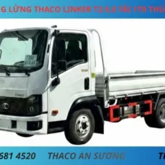 Xe tải thùng lửng tải 1T9 THACO Linker T2-5.0, thùng dài 3m6, động cơ WEICHAI mạnh mẽ, tiết kiệm nhiên liệu. Phù hợp chở hàng nặng, hàng cồng kềnh, chạy công trình.