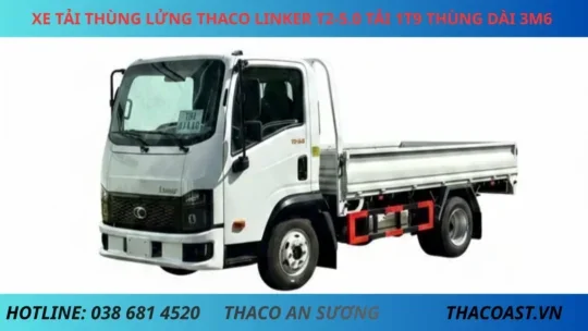 xe-tai-thung-lung-thaco-linker-t250-tai-1t9 Xe tải thùng lửng tải 1T9 THACO Linker T2-5.0, thùng dài 3m6, động cơ WEICHAI mạnh mẽ, tiết kiệm nhiên liệu. Phù hợp chở hàng nặng, hàng cồng kềnh, chạy công trình.