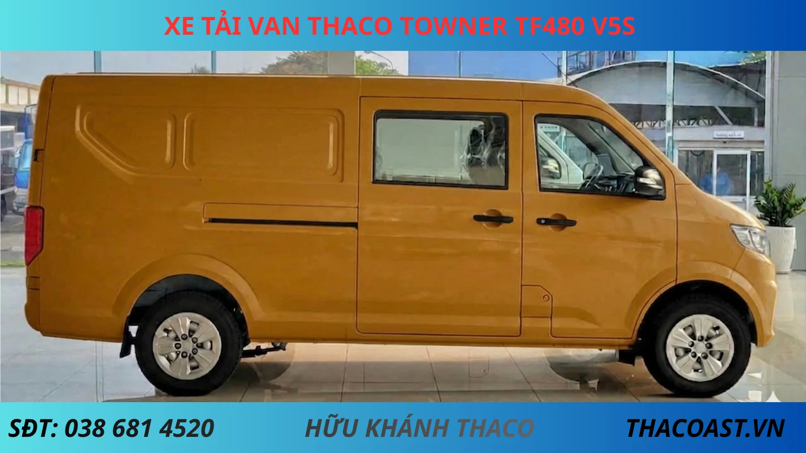 Xe van 5 chỗ TF480 là lựa chọn lý tưởng cho nhu cầu vừa chở người vừa chở hàng linh hoạt trong đô thị. Với thiết kế hiện đại, khoang nội thất rộng rãi và khả năng vận hành bền bỉ, TF480 mang đến hiệu quả kinh doanh tối ưu. Dòng xe van 5 chỗ này còn nổi bật với mức tiêu hao nhiên liệu hợp lý, chi phí đầu tư thấp, phù hợp cho cá nhân và doanh nghiệp vận tải.