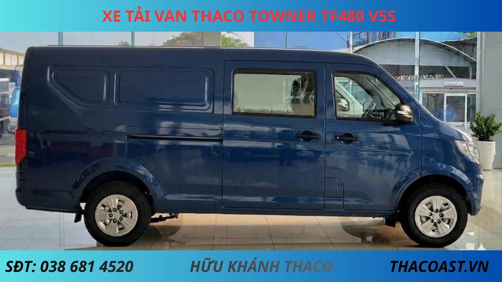 Xe van 5 chỗ TF480 là lựa chọn lý tưởng cho nhu cầu vừa chở người vừa chở hàng linh hoạt trong đô thị. Với thiết kế hiện đại, khoang nội thất rộng rãi và khả năng vận hành bền bỉ, TF480 mang đến hiệu quả kinh doanh tối ưu. Dòng xe van 5 chỗ này còn nổi bật với mức tiêu hao nhiên liệu hợp lý, chi phí đầu tư thấp, phù hợp cho cá nhân và doanh nghiệp vận tải.