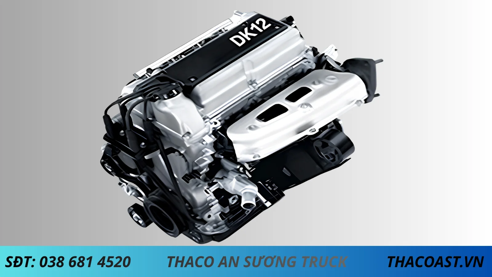 ĐỘNG CƠ XE BEN TF220 THÙNG 1 KHỐI TẢI 900KG