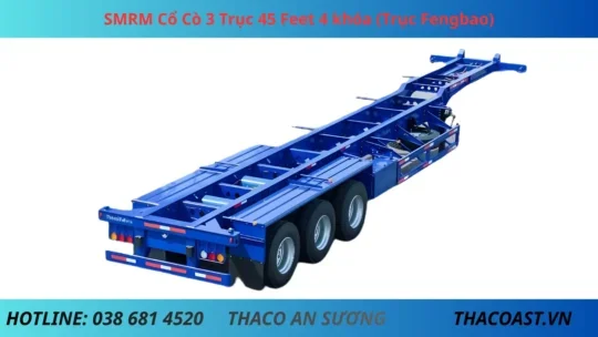 SMRM Cổ Cò 3 Trục 45 Feet 4 khóa (Trục Fengbao)