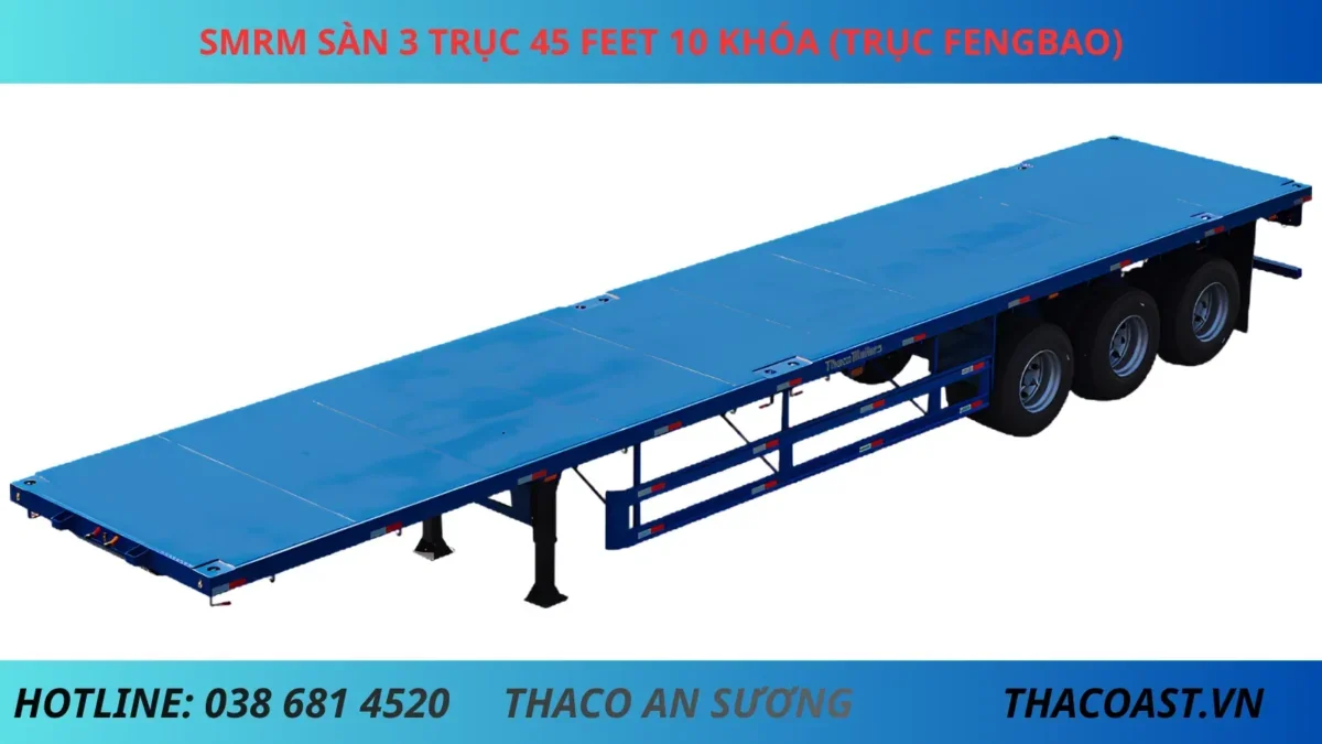 SMRM Sàn 3 Trục 45 Feet 10 khóa (Trục Fengbao)